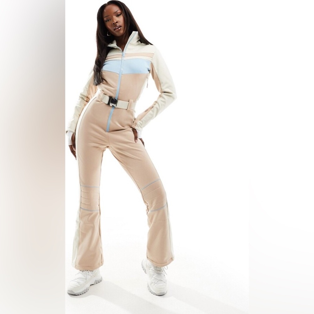 ASOS 4505 Ski Jumpsuit in Color Block